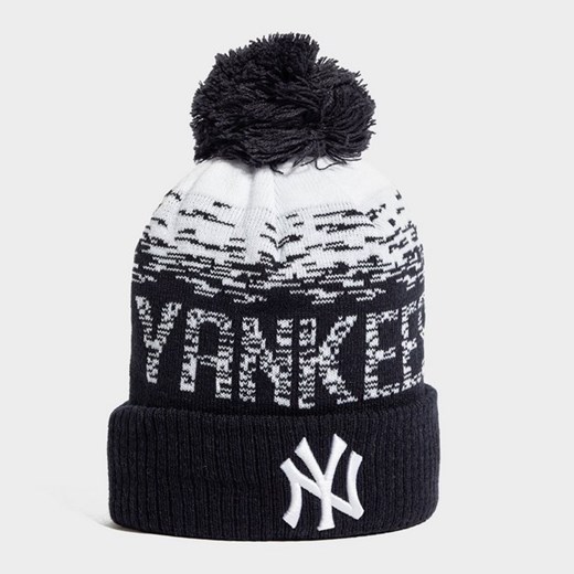 NEW ERA MLB SIDELINE NEW YORK YANKEES POM BEANIE NEW YORK YA CZARNY 80536115 New Era ONE SIZE wyprzedaż JD Sports 