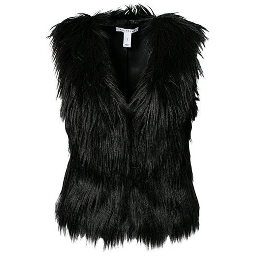 Short Fur Waistcoat nelly-com czarny szorty