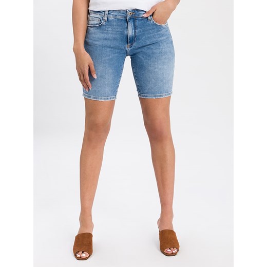 Szorty Cross Jeans niebieskie casualowe