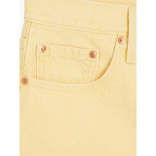 Szorty dżinsowe "501®" w kolorze żółtym W25 promocja Limango Polska