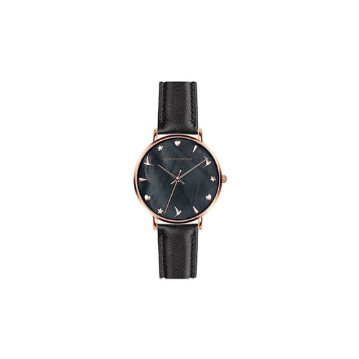 Zegarek "EAU-B021R" w kolorze czarnym Emily Westwood onesize promocja Limango Polska