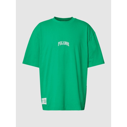 T-shirt z nadrukiem z logo model ‘FANNIN’ Pegador L Peek&Cloppenburg 
