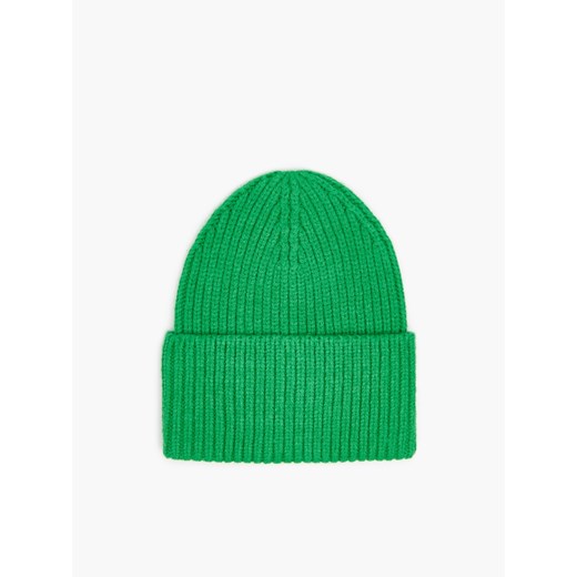 Cropp - Zielona czapka beanie - Zielony Cropp Uniwersalny Cropp