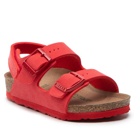 Sandały BIRKENSTOCK - Milano Hl Kids 1023365 Active Red eobuwie.pl