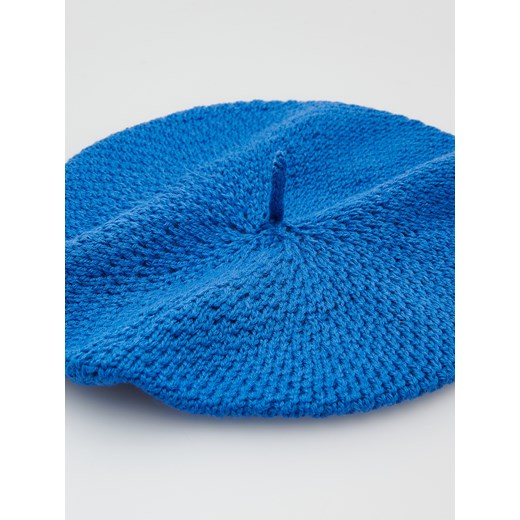 Reserved - Beret z wełną - Niebieski Reserved ONE SIZE Reserved