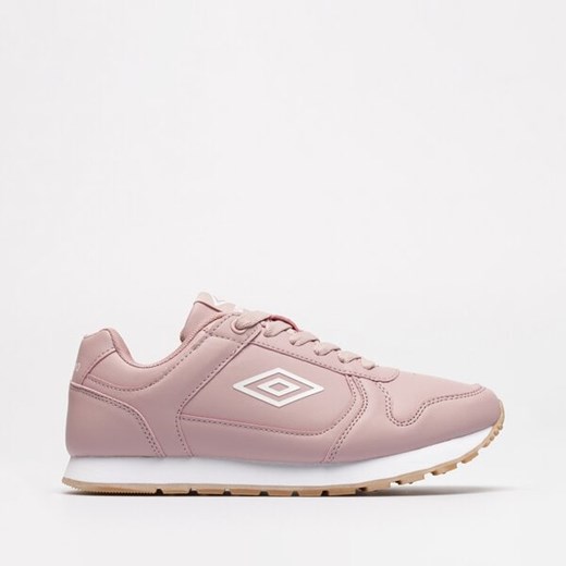 Buty sportowe damskie różowe Umbro na płaskiej podeszwie na wiosnę
