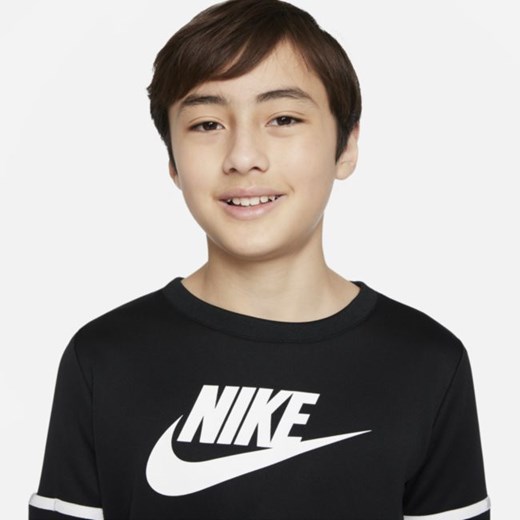 Dres z poliestru dla dużych dzieci Nike Sportswear - Czerń Nike L okazja Nike poland