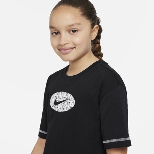 Sukienka z dżerseju dla dużych dzieci (dziewcząt) Nike Sportswear Icon Clash - Nike M Nike poland promocja