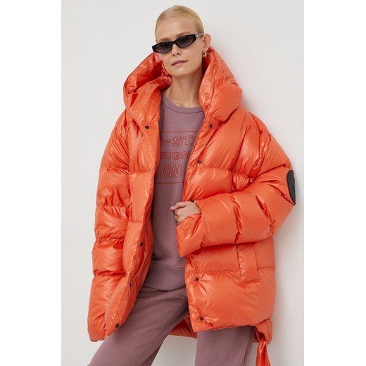 MMC STUDIO kurtka puchowa Jesso kolor pomarańczowy zimowa oversize ze sklepu ANSWEAR.com w kategorii Kurtki damskie - zdjęcie 143548486