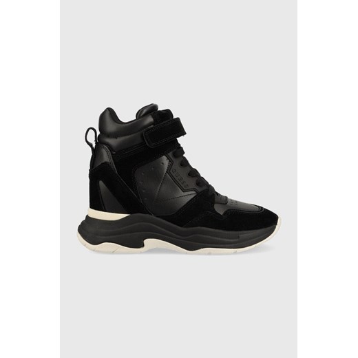 Guess sneakersy ORLANDO kolor czarny FL8OAD ELE12 ze sklepu ANSWEAR.com w kategorii Buty sportowe damskie - zdjęcie 143548696