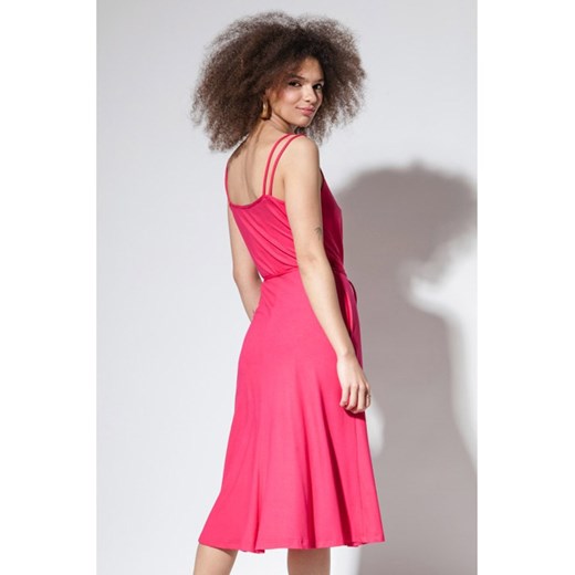 Sukienka "Hot As Hell" w kolorze różowym Risk Made In Warsaw XL promocyjna cena Limango Polska