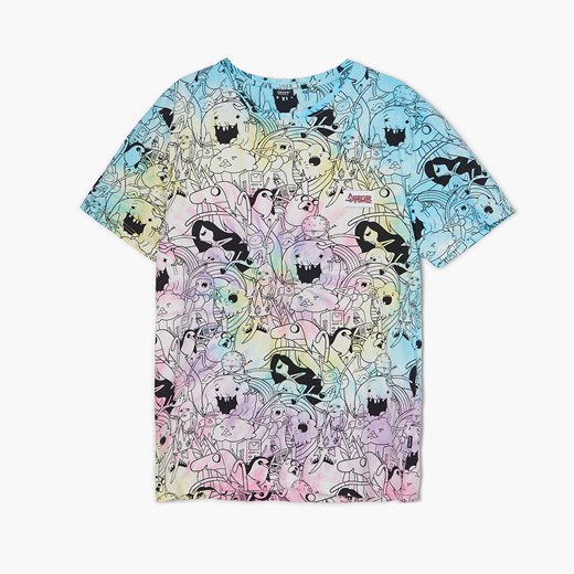 Cropp - Koszulka z nadrukiem Adventure Time - Wielobarwny Cropp XXL Cropp wyprzedaż