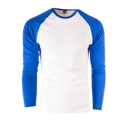 Bluza męska bez kaptura baseball long Indigo ze sklepu Risardi w kategorii Bluzy męskie - zdjęcie 143583239
