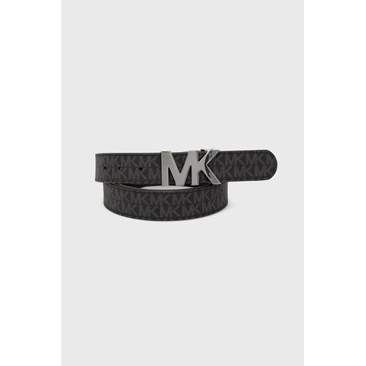 Michael Kors pasek skórzany dwustronny kolor czarny ze sklepu ANSWEAR.com w kategorii Paski męskie - zdjęcie 143584315