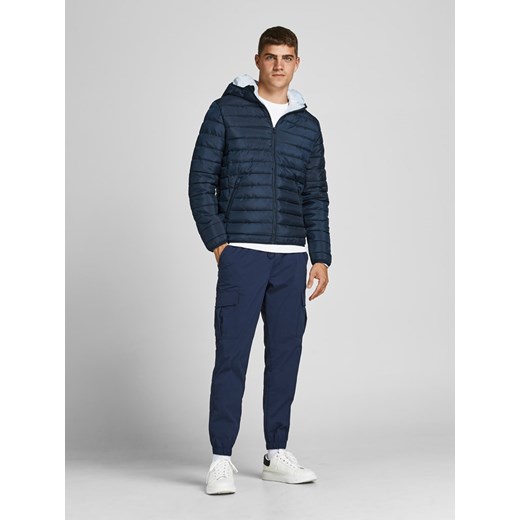 Kurtka pikowana "Wing" w kolorze granatowym Jack & Jones S Limango Polska promocyjna cena