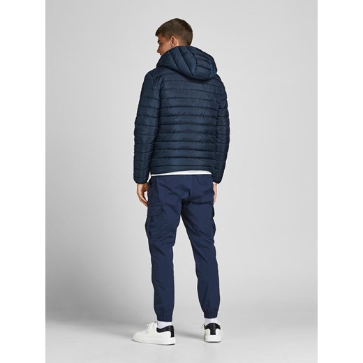 Kurtka pikowana "Wing" w kolorze granatowym Jack & Jones S okazja Limango Polska