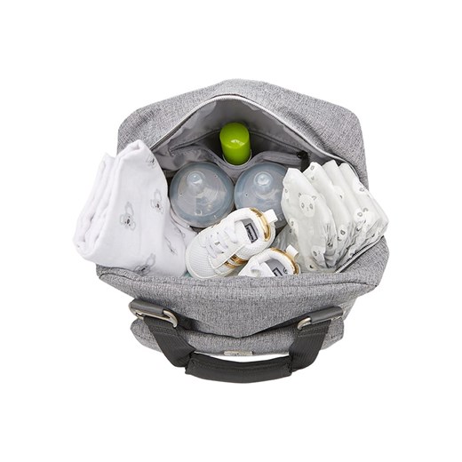 Torba "The Take Along" w kolorze szarym do przewijania - 30,5 x 33 x 15,2 cm Ergobaby onesize promocja Limango Polska
