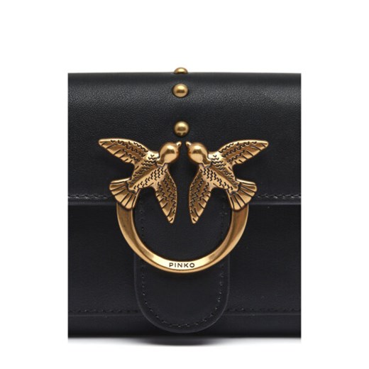 Pinko Skórzana listonoszka/portfel LOVE WALLET SIMPLY 8 C Pinko Uniwersalny Gomez Fashion Store