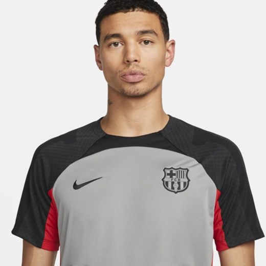 Męska koszulka piłkarska z krótkim rękawem Nike Dri-FIT FC Barcelona Strike - Nike L Nike poland