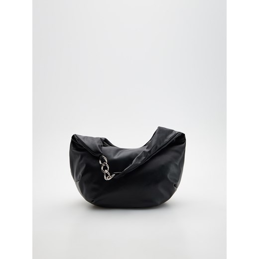 Reserved - Torba hobo - Czarny Reserved ONE SIZE Reserved