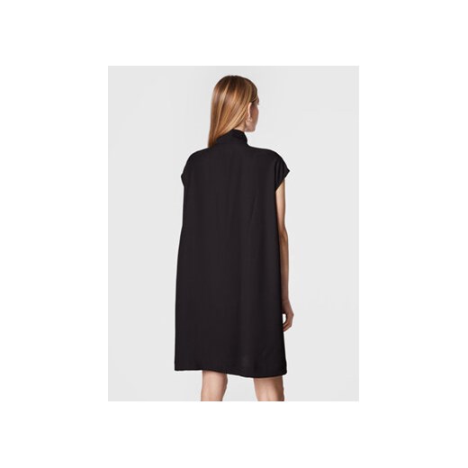 Simple Sukienka koktajlowa SUD509 Czarny Regular Fit Simple 40 Modivo_marki_wlasne