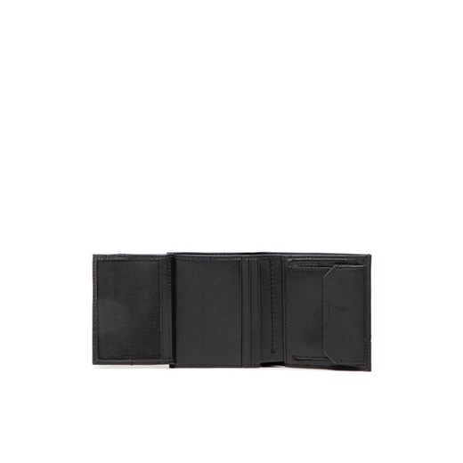 Calvin Klein Duży Portfel Męski Slim Plaque Trifold 6cc W/Coin K50K509637 Czarny Calvin Klein 00 MODIVO