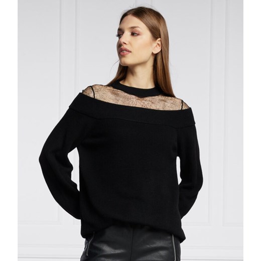 My Twin Sweter | Regular Fit | z dodatkiem wełny i kaszmiru My Twin S wyprzedaż Gomez Fashion Store