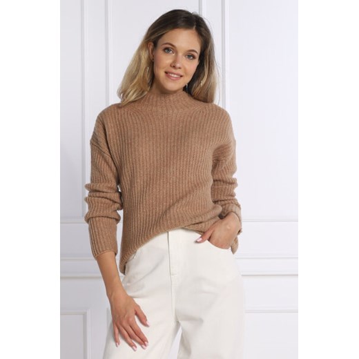 HUGO Wełniany sweter Sandricky | Regular Fit S Gomez Fashion Store