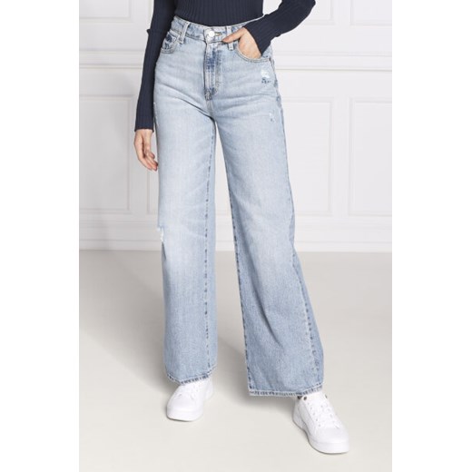 GUESS JEANS Jeansy ANKLE WIDE LEG | Straight fit 29/29 Gomez Fashion Store