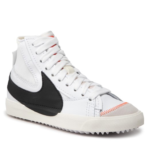 Sneakersy NIKE - W Blazer Mid '77 Jumbo DQ1471 100 White/Black/White/Sail Nike 42 eobuwie.pl