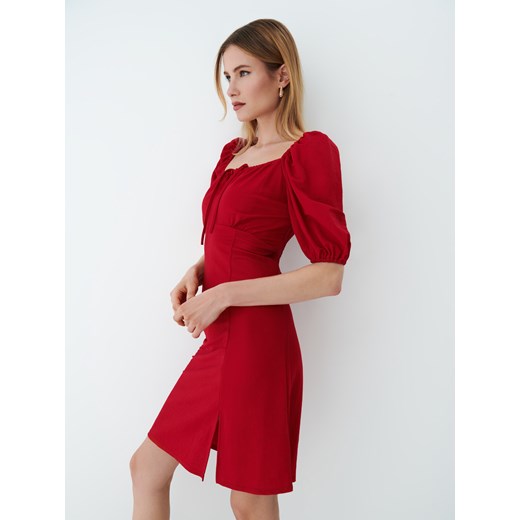 Mohito - Czerwona sukienka - Czerwony Mohito XL okazyjna cena Mohito