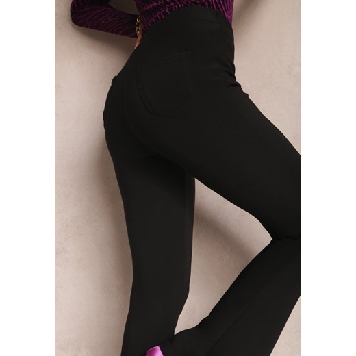 Czarne Spodnie Dzwony Fingen Renee XL wyprzedaż Renee odzież