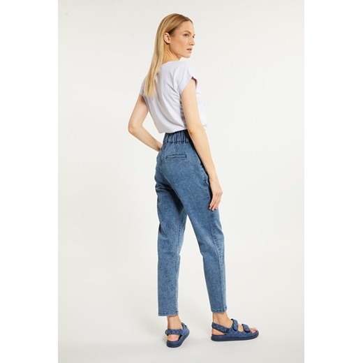 Jeansy typu paperbag 42 MONNARI