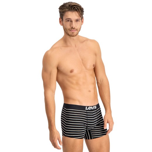 Levis 2-pack bawełnianych bokserek męskich 905011001, Kolor czarny, Rozmiar S, Levis ze sklepu Intymna w kategorii Majtki męskie - zdjęcie 143752697