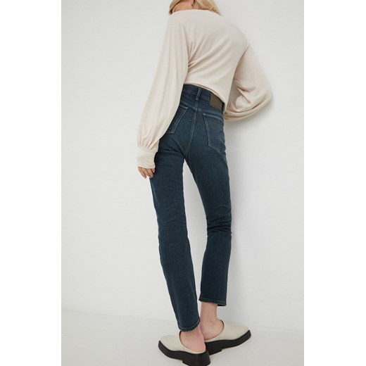G-Star Raw jeansy damskie high waist ze sklepu ANSWEAR.com w kategorii Jeansy damskie - zdjęcie 143757888