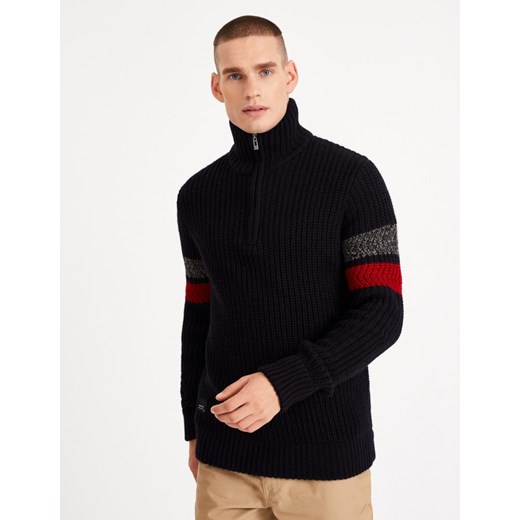 Sweter ADAMANTIUM Granat M Diverse XXL Diverse Outlet wyprzedaż
