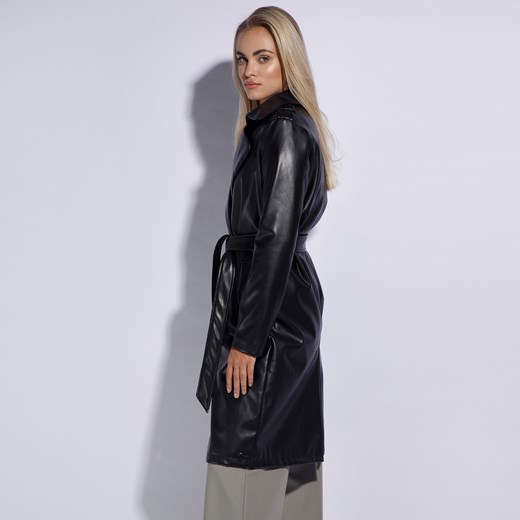 Damski trencz z ekoskóry Wittchen M, XXXL, XXL, XL, L wyprzedaż WITTCHEN