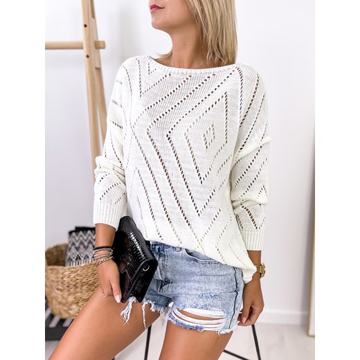 SWETER LONNEL ECRU UNI Ubra One size UBRA