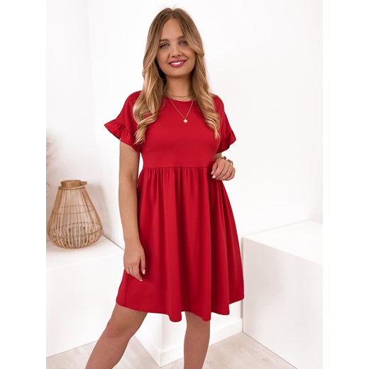 sukienka morini czerwona uni ze sklepu UBRA w kategorii Sukienki - zdjęcie 144093569