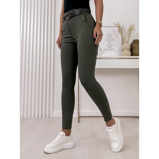 spodnie andalusia khaki m/38 ze sklepu UBRA w kategorii Spodnie damskie - zdjęcie 144095289