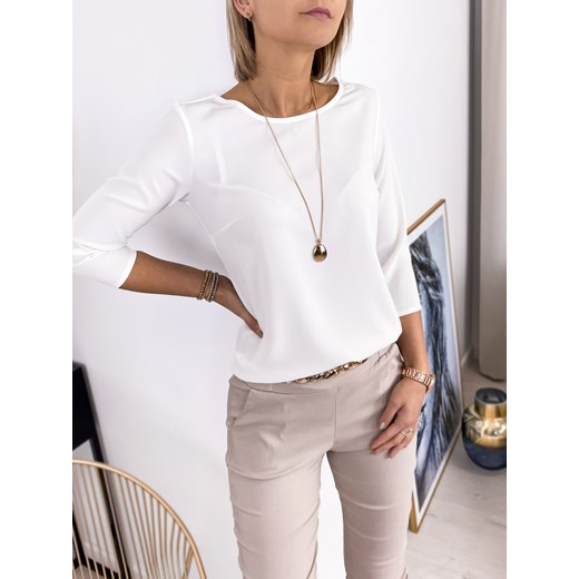 bluzka isora biała 38 ze sklepu UBRA w kategorii Bluzki damskie - zdjęcie 144096819