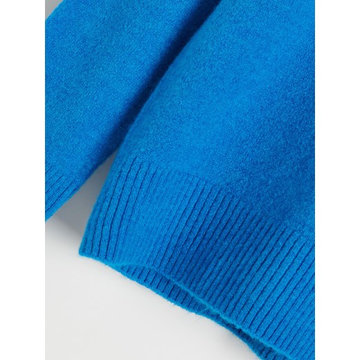 Reserved - Sweter boxy - Niebieski Reserved L Reserved