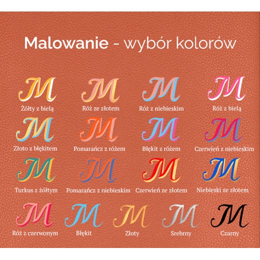 Brelok w kształcie serca w kolorze pomarańczowym pozłacany Lilou One size Lilou