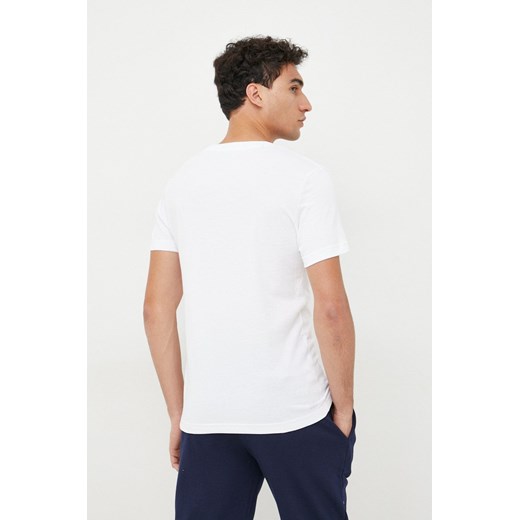 Lacoste t-shirt męski kolor biały z nadrukiem Lacoste XXL ANSWEAR.com