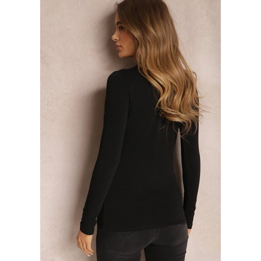 Czarna Bluzka z Półgolfem Marjam Renee XS promocja Renee odzież