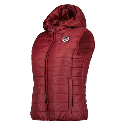 Kamizelka pikowana "Vatika" w kolorze bordowym Geographical Norway 140 okazja Limango Polska