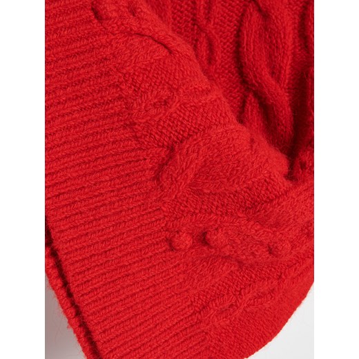 Reserved - Sweter z golfem - Czerwony Reserved L Reserved