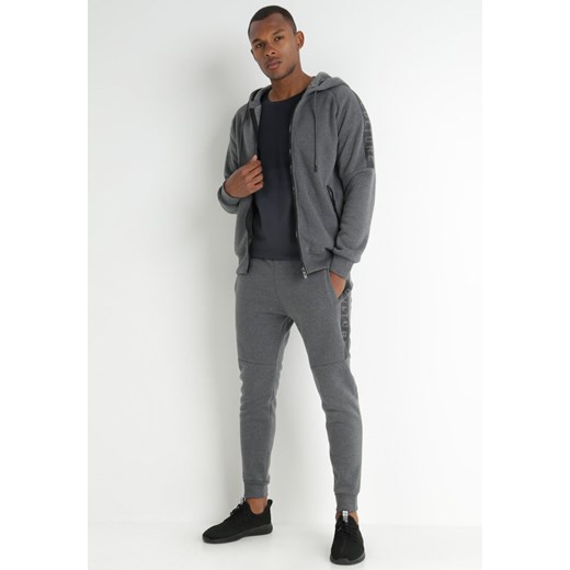 Ciemnoszary Komplet Dresowy 2-częściowy Shehla M okazja Born2be Odzież