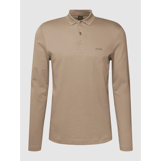 Koszulka polo z długim rękawem model ‘PIROL’ ze sklepu Peek&Cloppenburg  w kategorii T-shirty męskie - zdjęcie 144366659