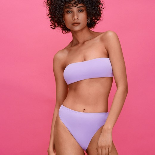 Cropp - Lawendowe figi bikini - Fioletowy Cropp M okazyjna cena Cropp